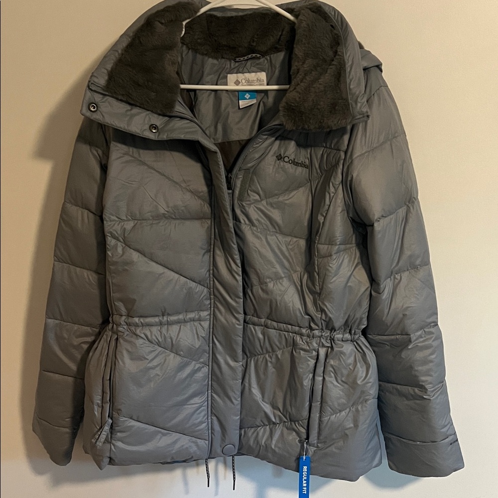 Columbia Women's Silver Puffer Jacket